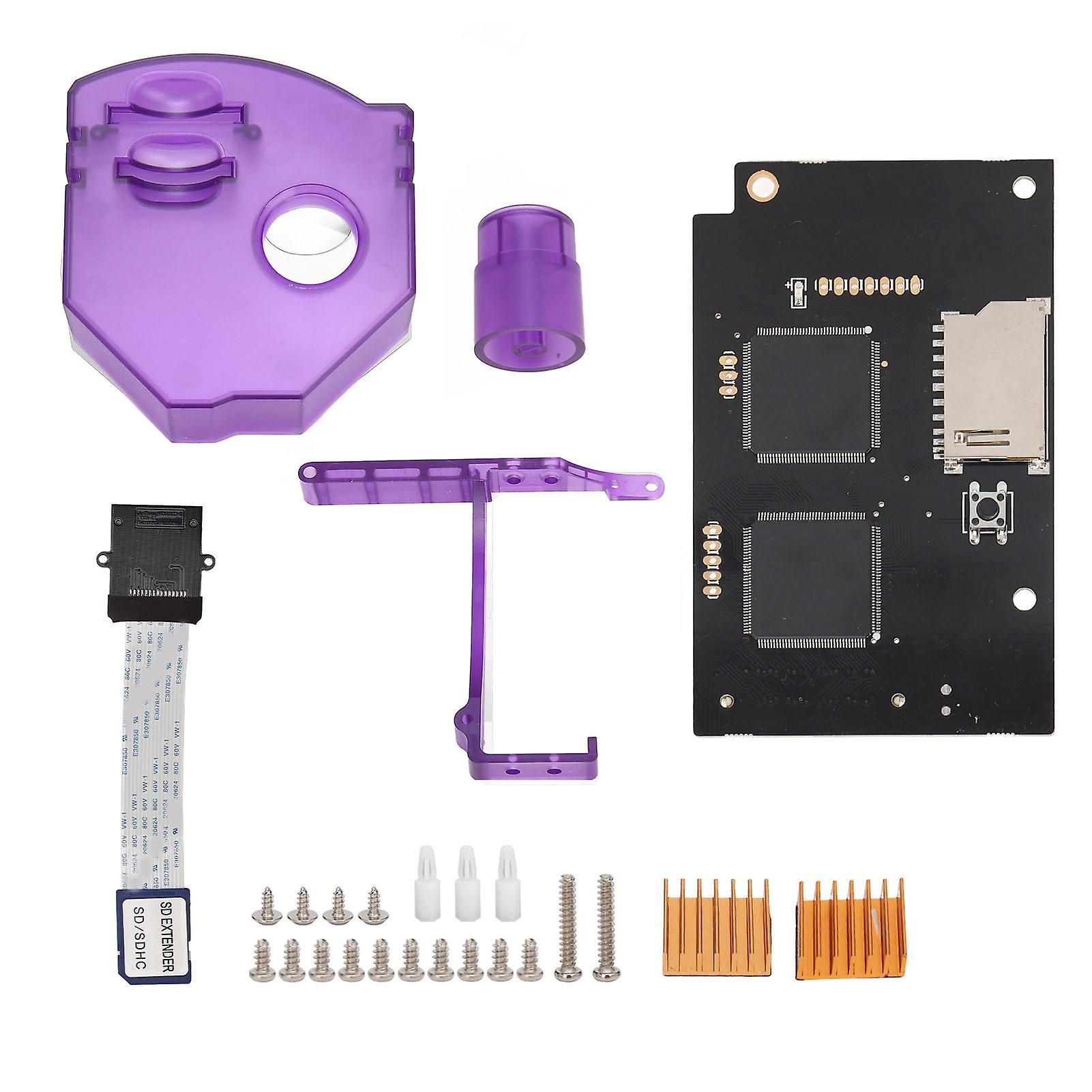 Dreamcast Optical Drive Emulator Board V5.15b Featuring Heat Ventilation and Storage Card Kit