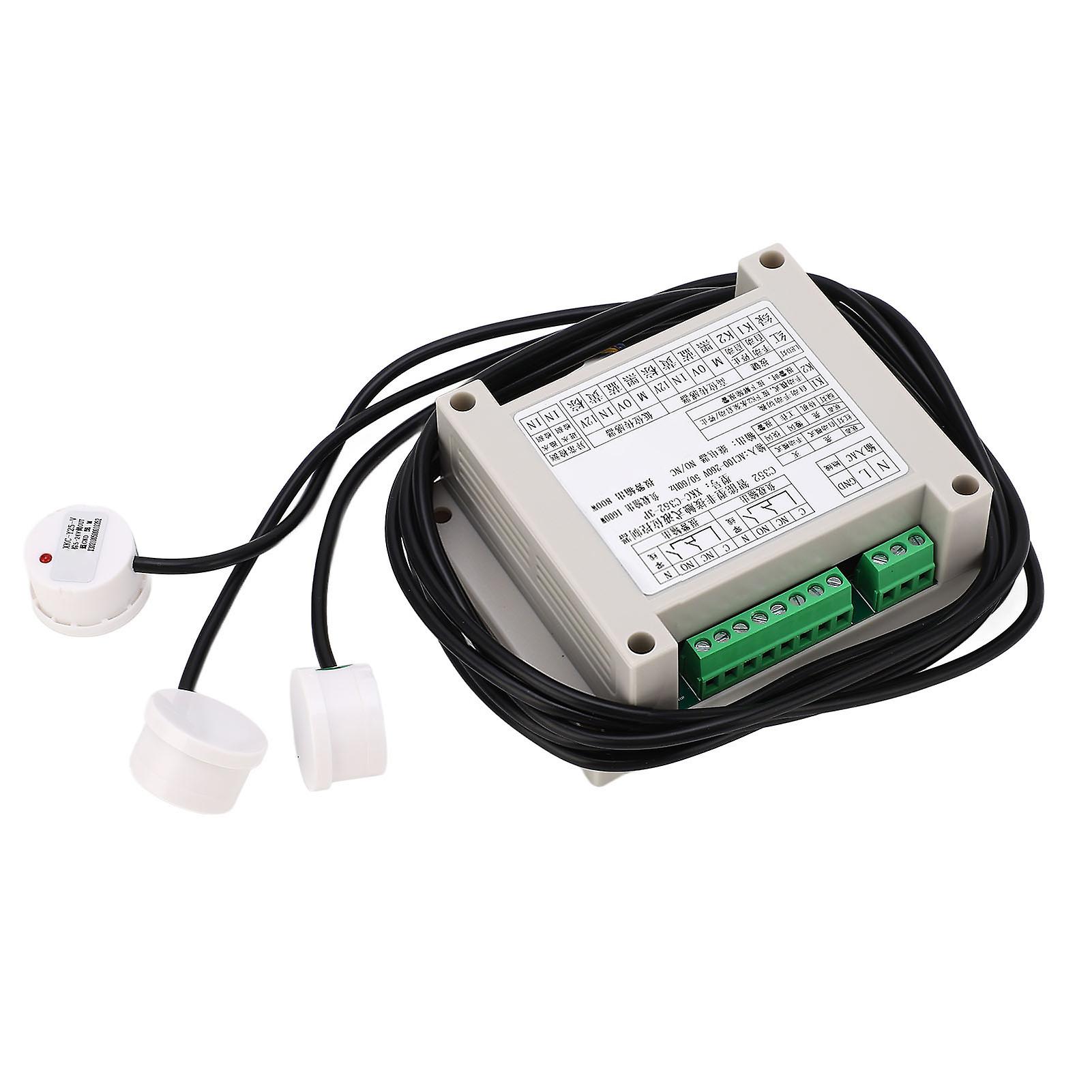 AC100 to 260V Automatic Water Level Controller XKC C352 3P Non Contact Liquid Level Sensor for Tank Water 