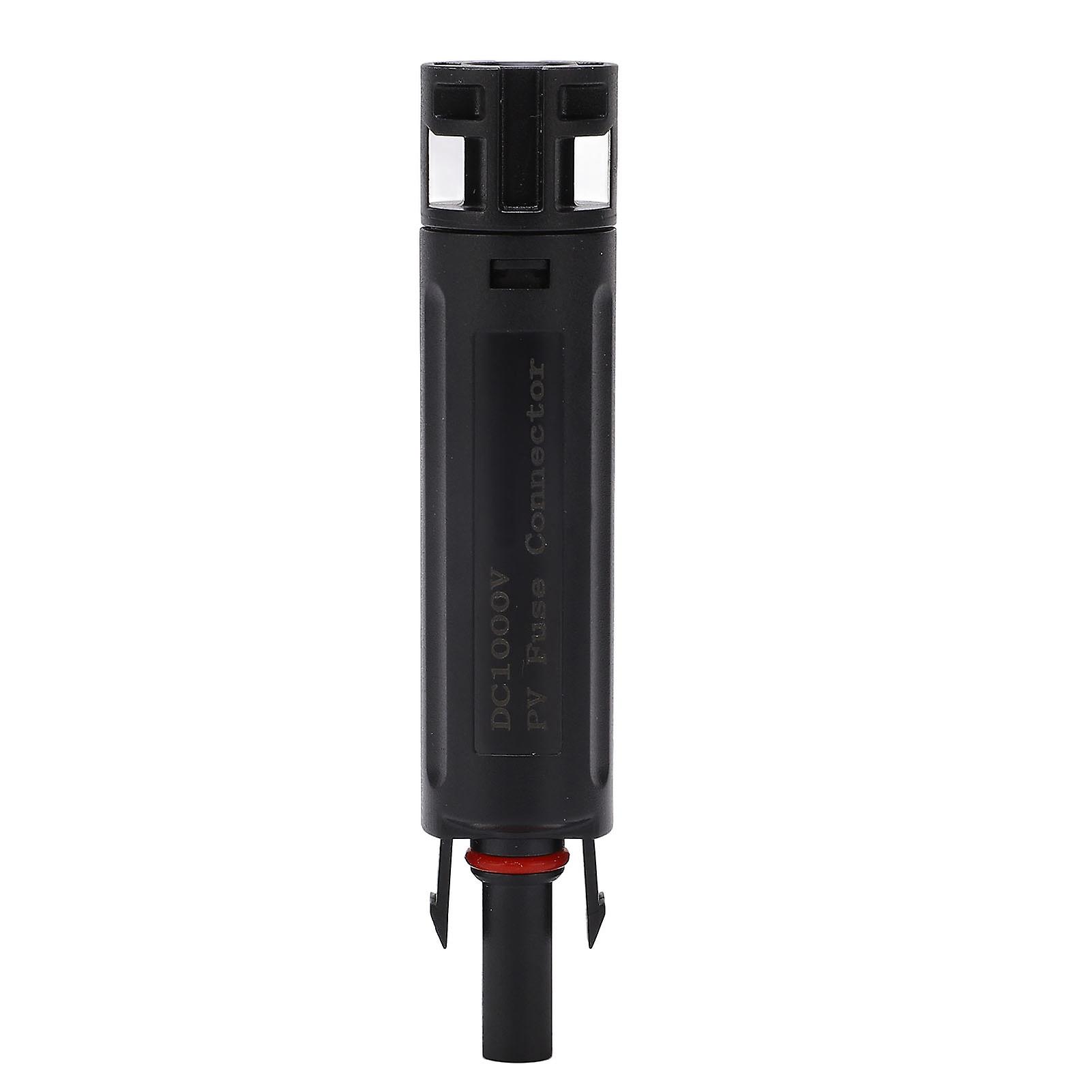 Fictory PV Fuse Holder Fictory PV Inline Fuse Connector, Galvanized Pure Copper Connection Terminal, Photovoltaic Fuse Holder, 1000V IP68, 30A