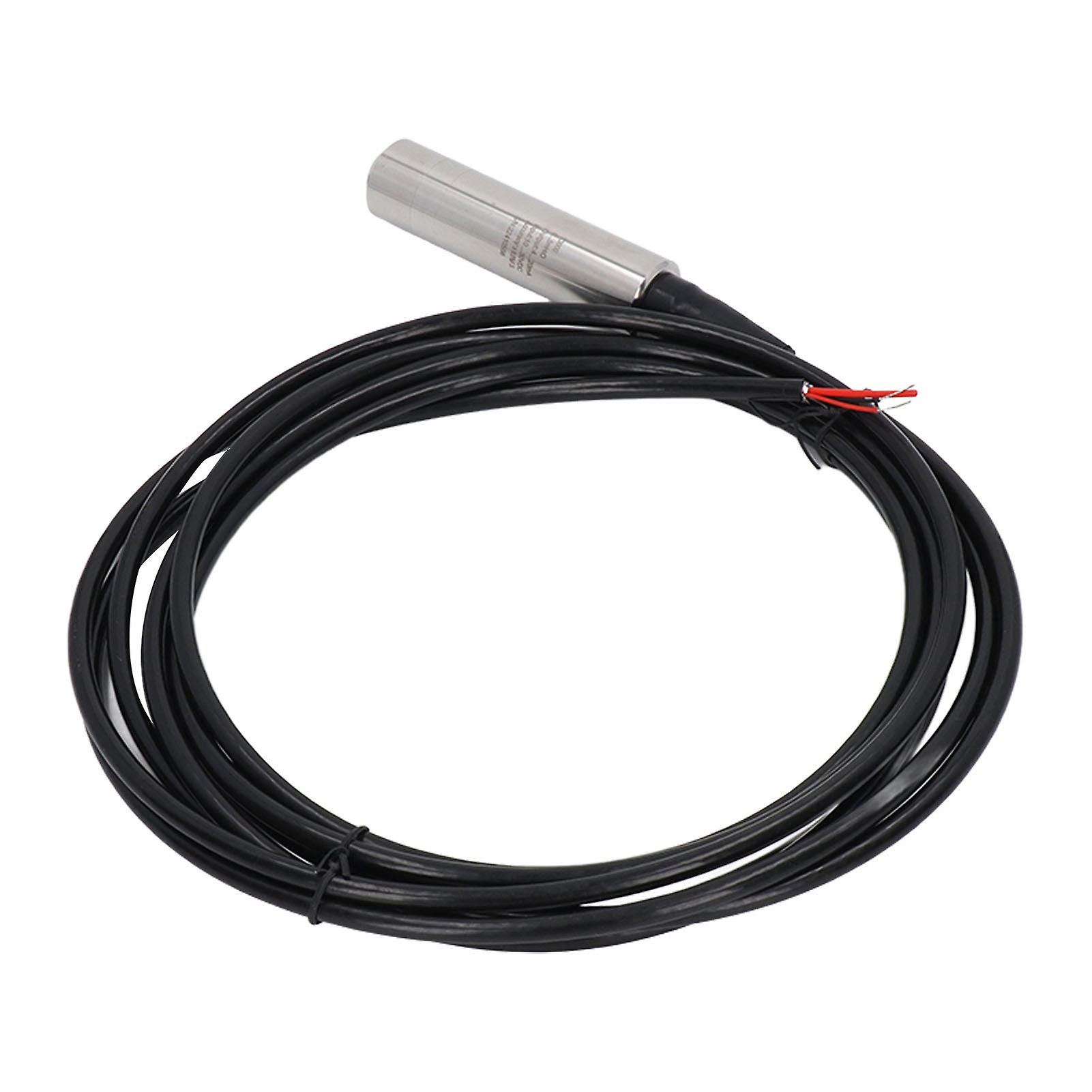 Liquid Level Transmitter High Accuracy 4?20mA Anti Interference Input Type Water Level Sensor Probe DC10?36V 6m / 19.7ft