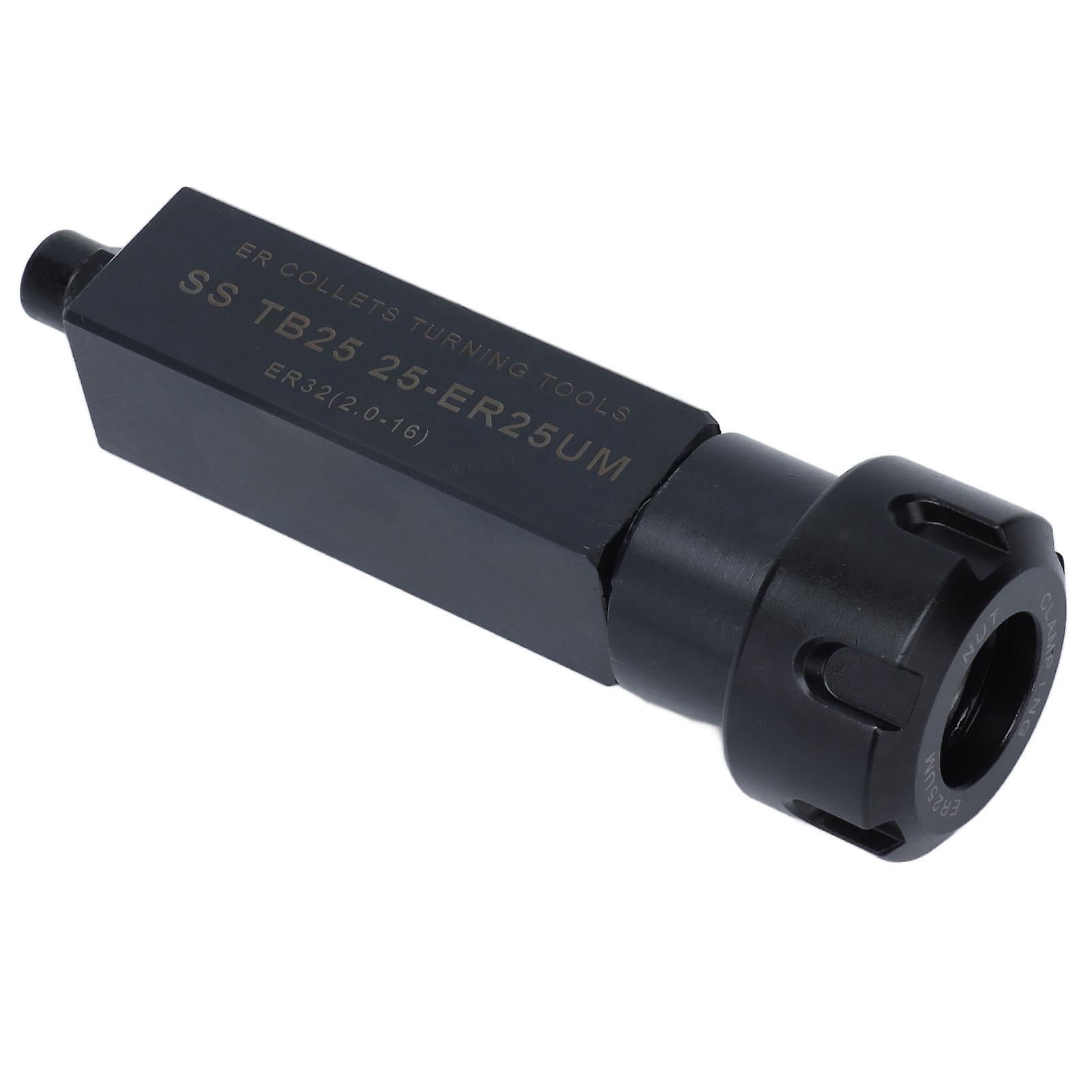 CNC Lathe Tool Holder TB25 25-ER25 25x25mm High Durability
