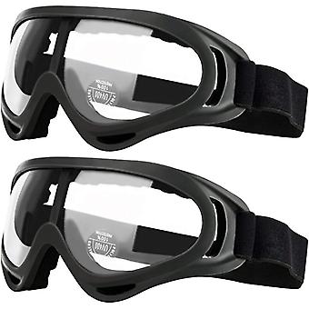 2 Pack Kids Safety Glasses with Anti-Fog and UV Protection Perfect for Foam Guns