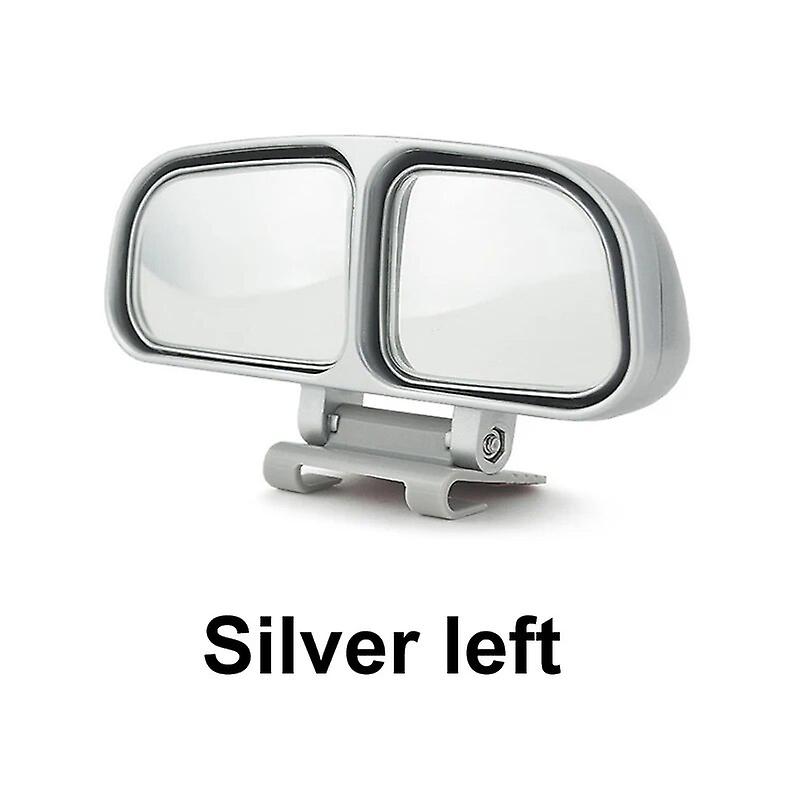 Car Rearview Mirror 360 Degree Adjustable Car Blind Spot Mirror Automotive Wide Angle Convex Mirror Double Mirror~1124