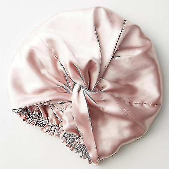 Silk Bonnet For Curly Hair, Hair Bonnet Silk Hair Wrap For Sleeping, Night Sleep Cap For Women