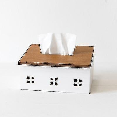 wooden tissue box tissue holder tissue