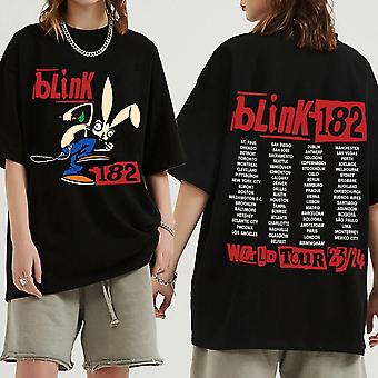 激カワ blink-182◎USAツアーTシャツ 両面プリント 丈78 Blink 182