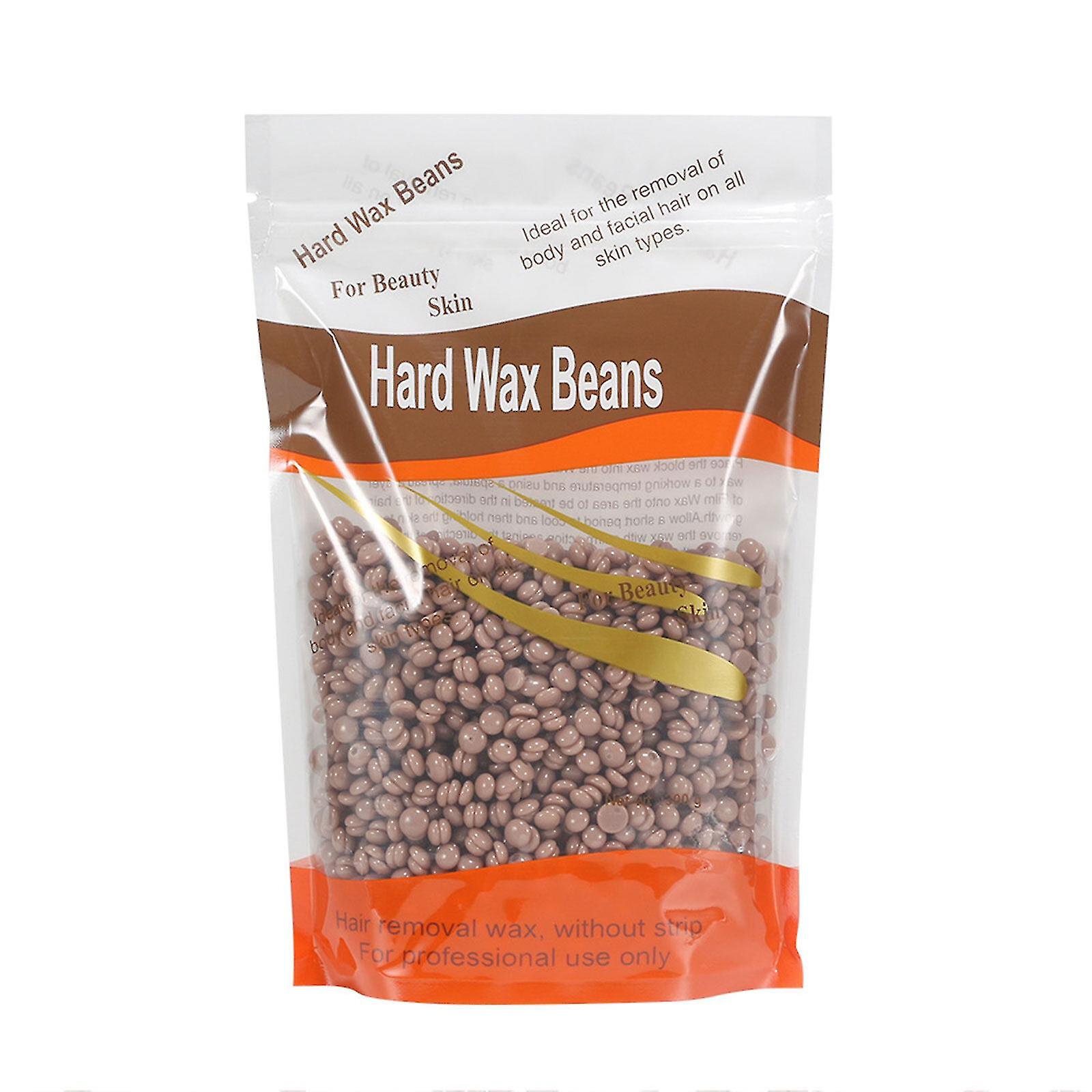 Hard Wax Beads Beans Waxing Depilatory Hair Removal Stripless 300G,Solid hard wax bean beeswax bean