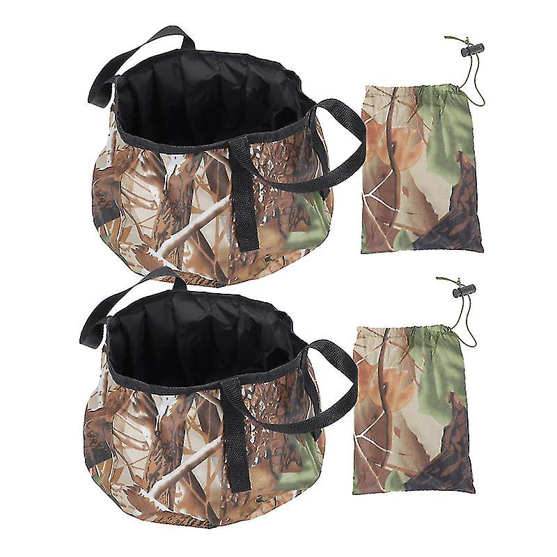 2set Collapsible Water Buckets