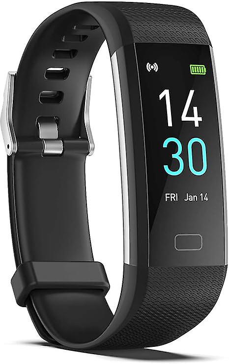 Fitness Tracker with Step Counter/Calories/Stopwatch, Activity Tracker with Heart Rate Monitor, IP68, Health Tracker with Sleep Tracker, Smartwatch, P