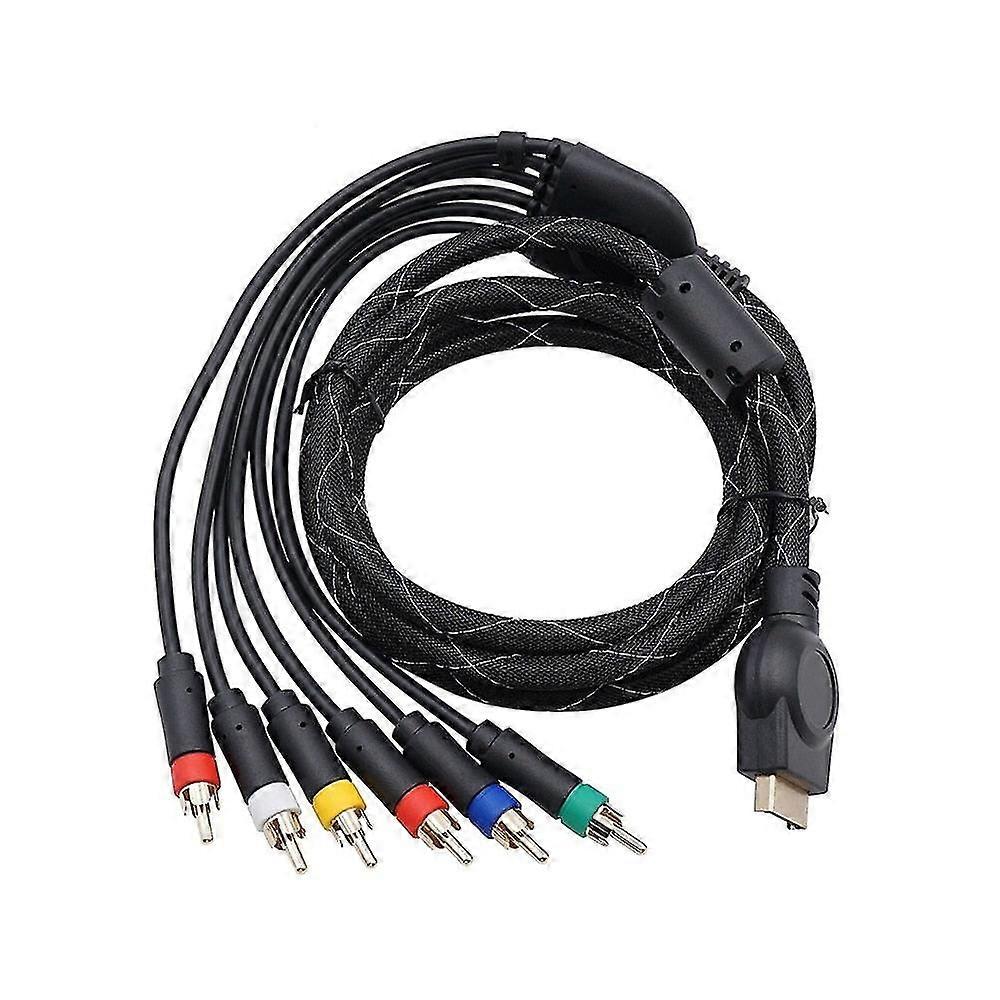 1.8M ps2/ps3 component cable provide the sharpest video and sound for sony playstation 2/3 game cons