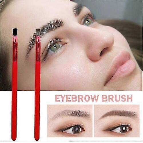 2pcs Makeup Brush Foundation Eyebrow Brush 4 In 1 Multi-function