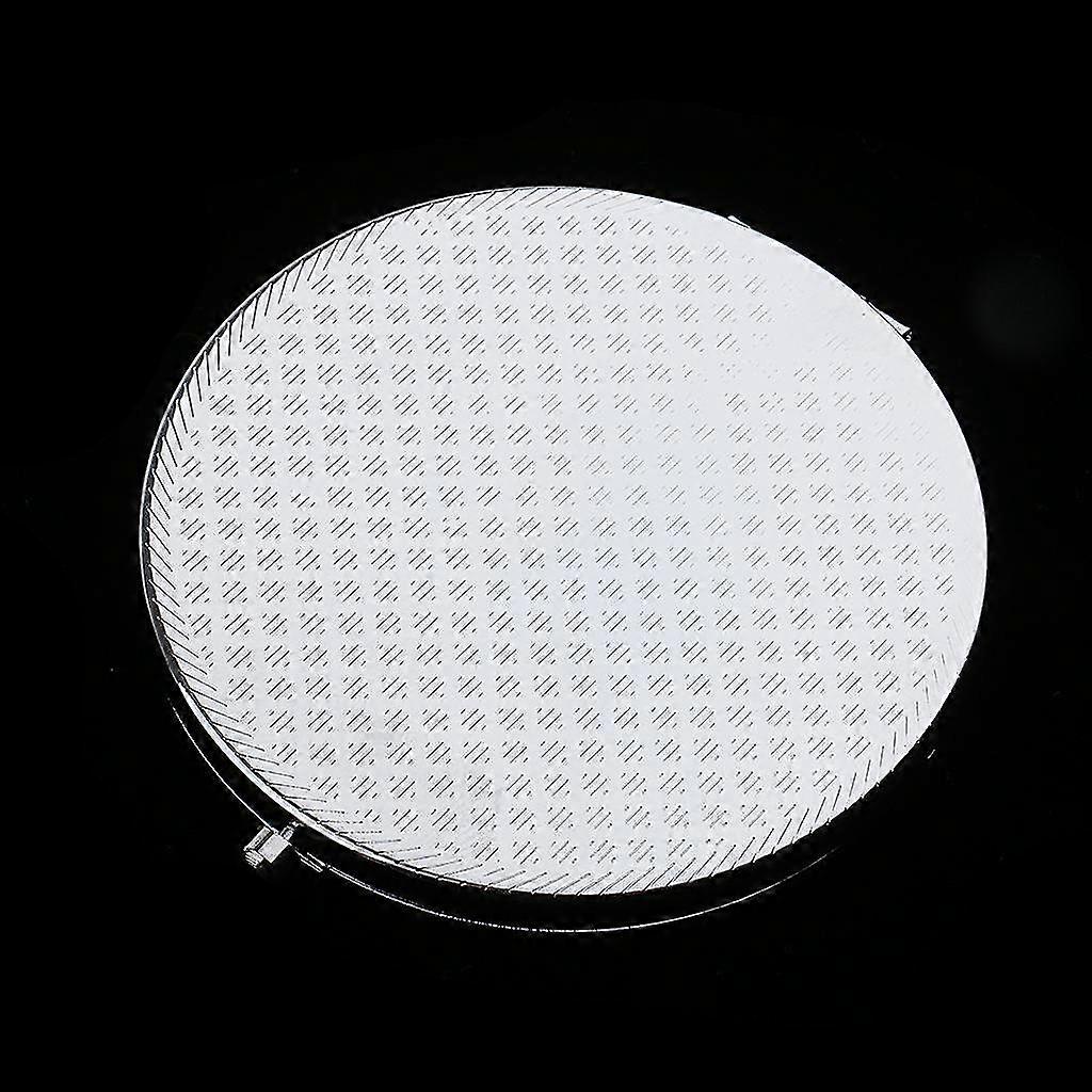 hg 7x1pc Travel Premium Folding Bag Compact Make-up Mirror, Double-sided, Silver