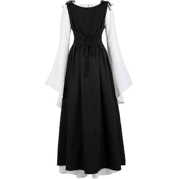 sachin and babi light blue dress Buy Fashion Women Long Sleeve Medieval Renaissance Long Dress Casual Female  Girl Wizard Cosplay Clothes at affordable prices  free shipping, real  reviews with photos  Joom