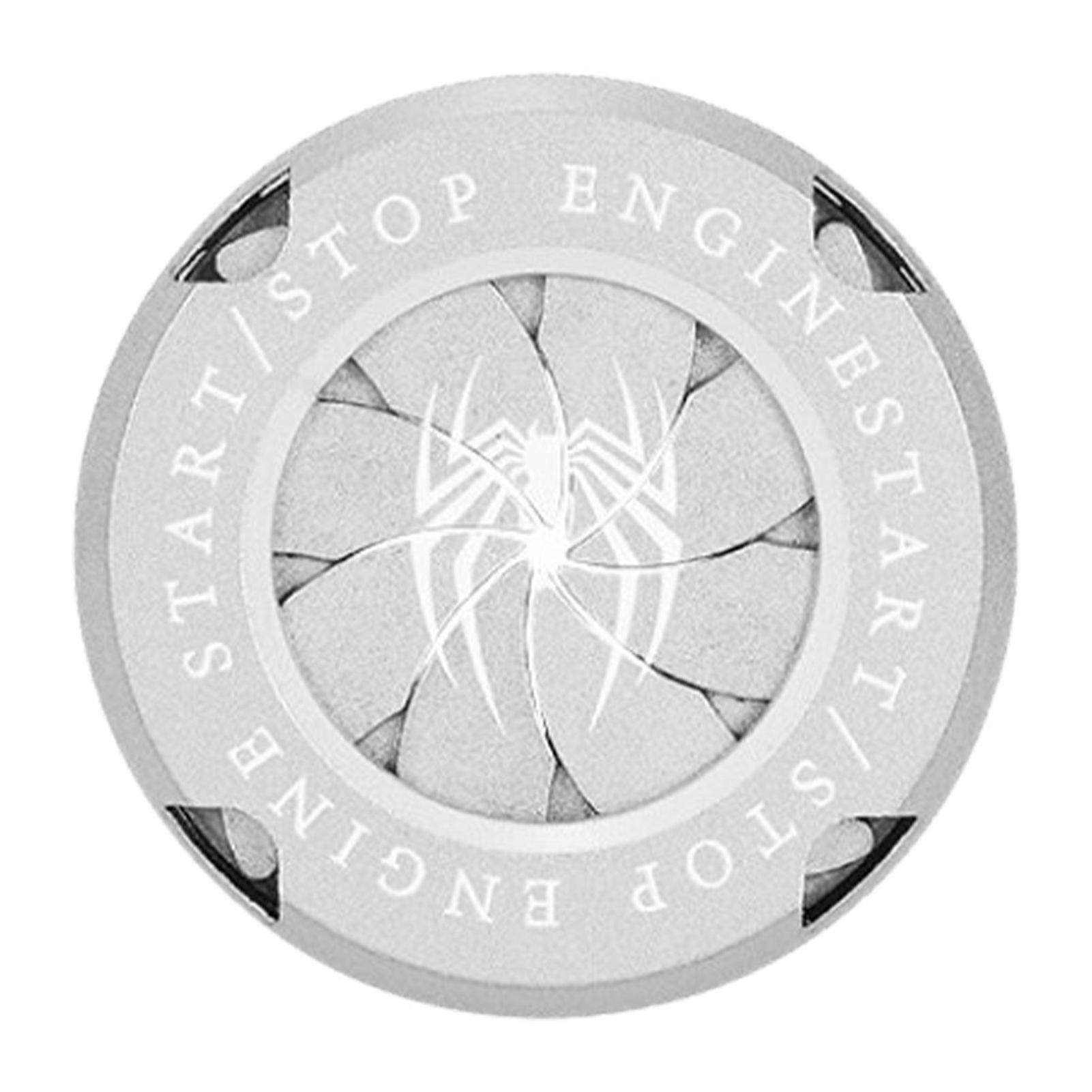 Engine Car Key Systems Key blade Start Stop Switch Button Cover Decorative Cap Auto Accessories Push Button Sticky Cover  Interior -Styling