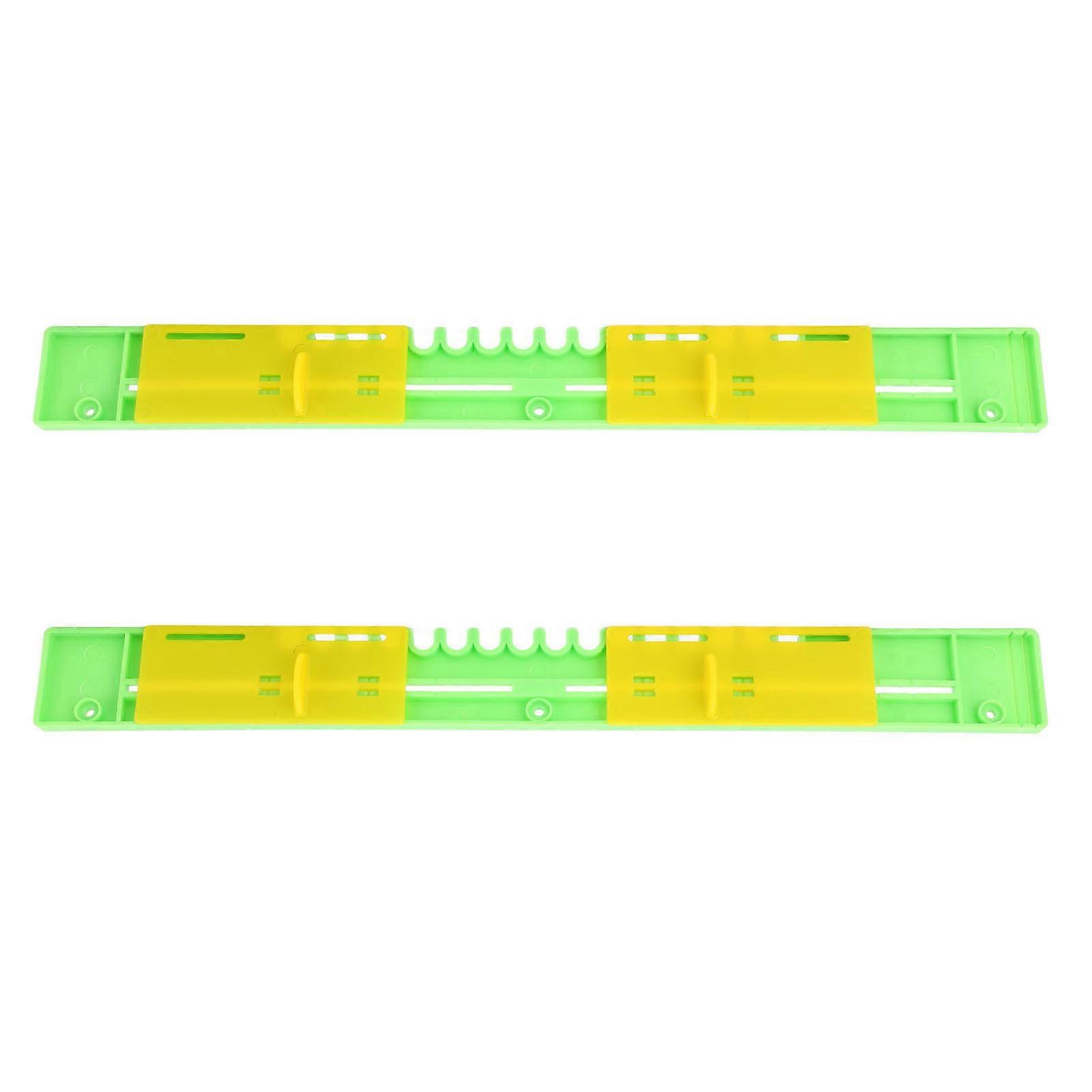 2PCS Bee Door Skyvevakter Bikube Inngang Reducer Birøkter Gate Anti Escape Frame Ventiler 37.5cm / 14.8in