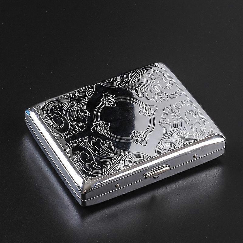 Full Metal Cigarette Case Eco-friendly Smooth Like The Mirror