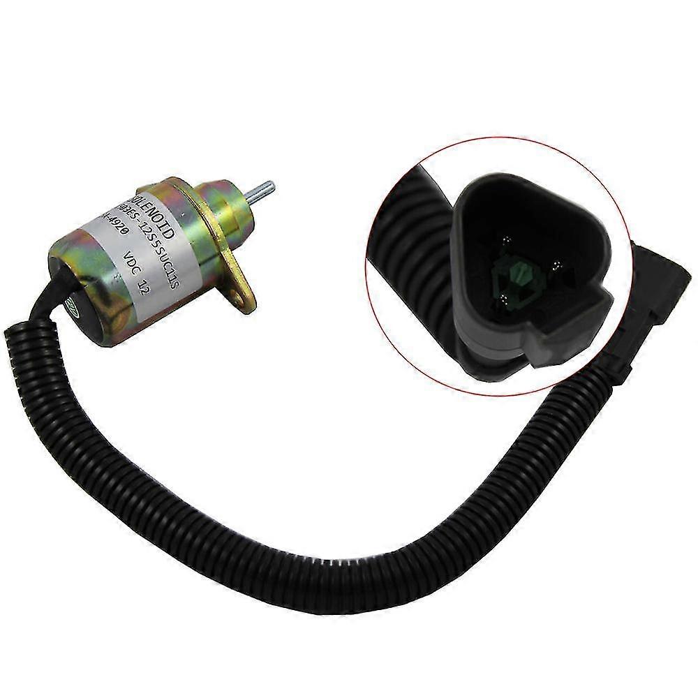 Fuel Shut Off Shutdown Solenoid Replaces For Yanmar Thermo King TK 41-6383 NEW - Foto 9