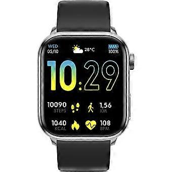 ICE smart 2.0 unisex smartklokke - sølv - svart - 1,96 AMOLED