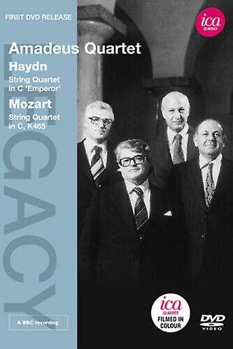 Amadeus Quartet HaydnMozart DVD (2012) Amadeus Quartet cert E - Region 2
