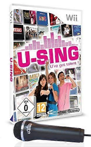 U-Sing (Software plus 1 Mikrophon) (Wii) - PAL - New & Sealed