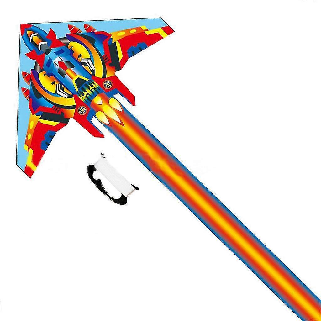 Easy To Fly Airplane Kite Stimulation Toddler Game Spinner