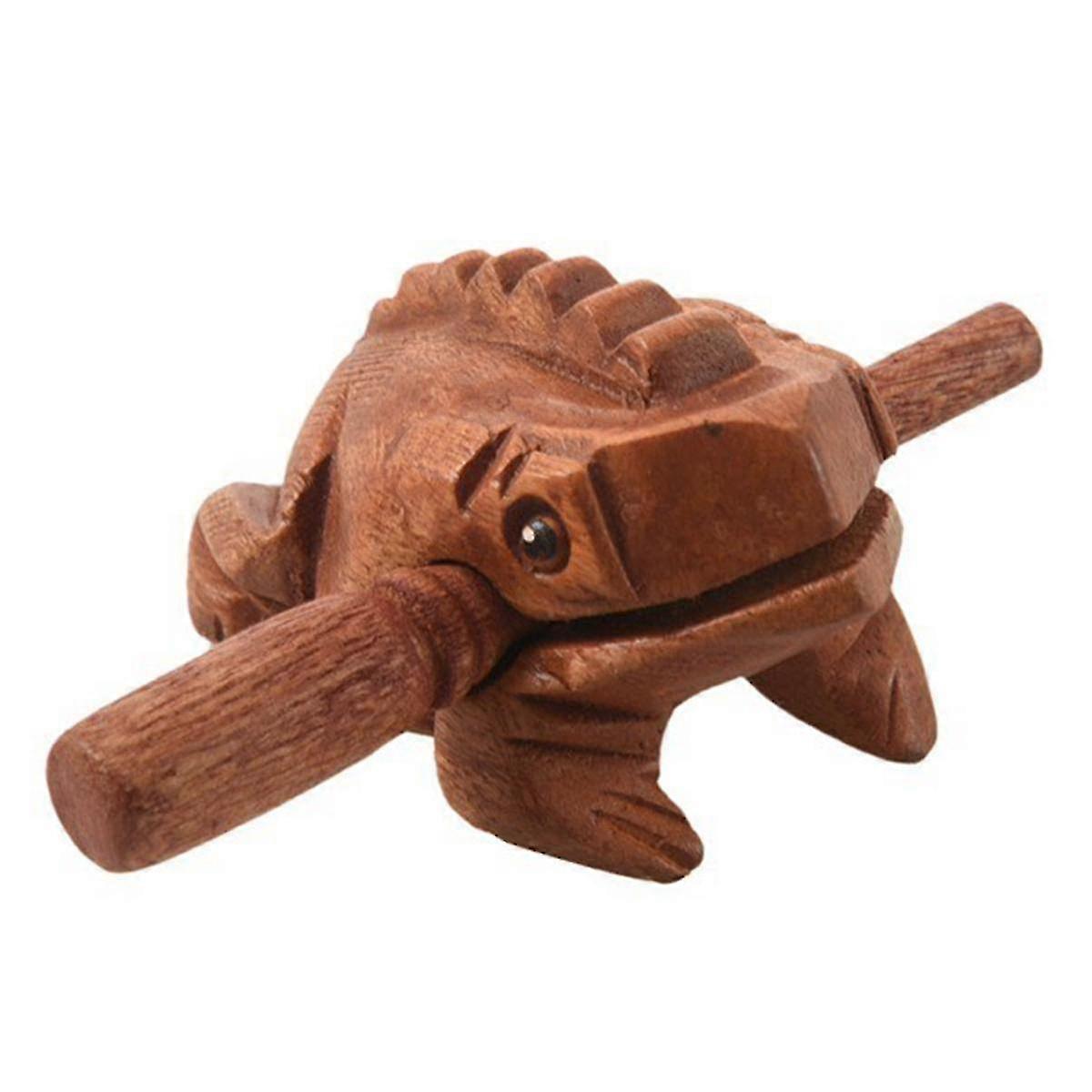 Σκαλιστά Croaking Ξύλο Κρουστά Μουσικός Ήχος Ξύλο Βάτραχος Tone Block Παιχνίδια