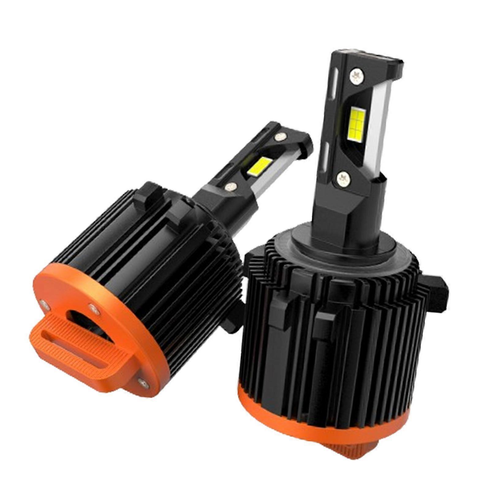 2Pcs Generic LED Headlight Bulbs Accessories Professional Lightweight 5000LM