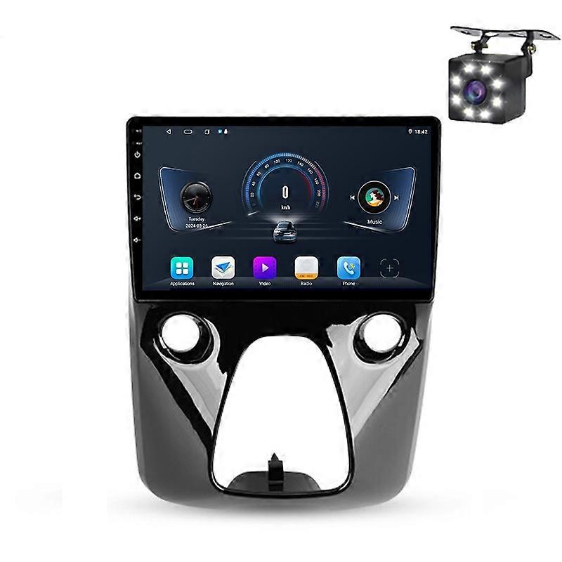 For Peugeot 108 Toyota Aygo B40 2014-2021 Car Radio Multimedia Video Carplay Navigation GPS