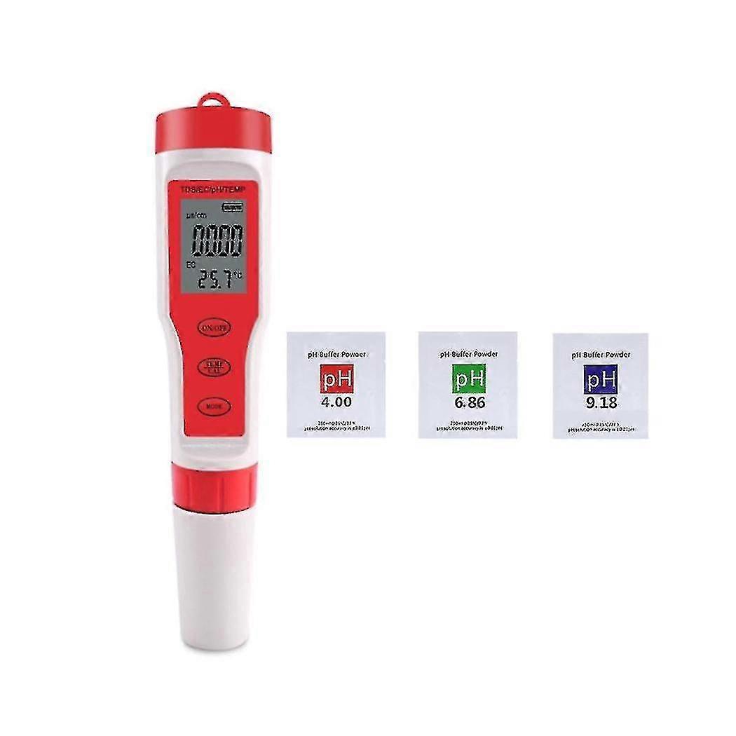 Digital Water Quality Monitor Tester-ph/tds/ec/temp Analyze Monitor Tester For Pool/drinking Water/