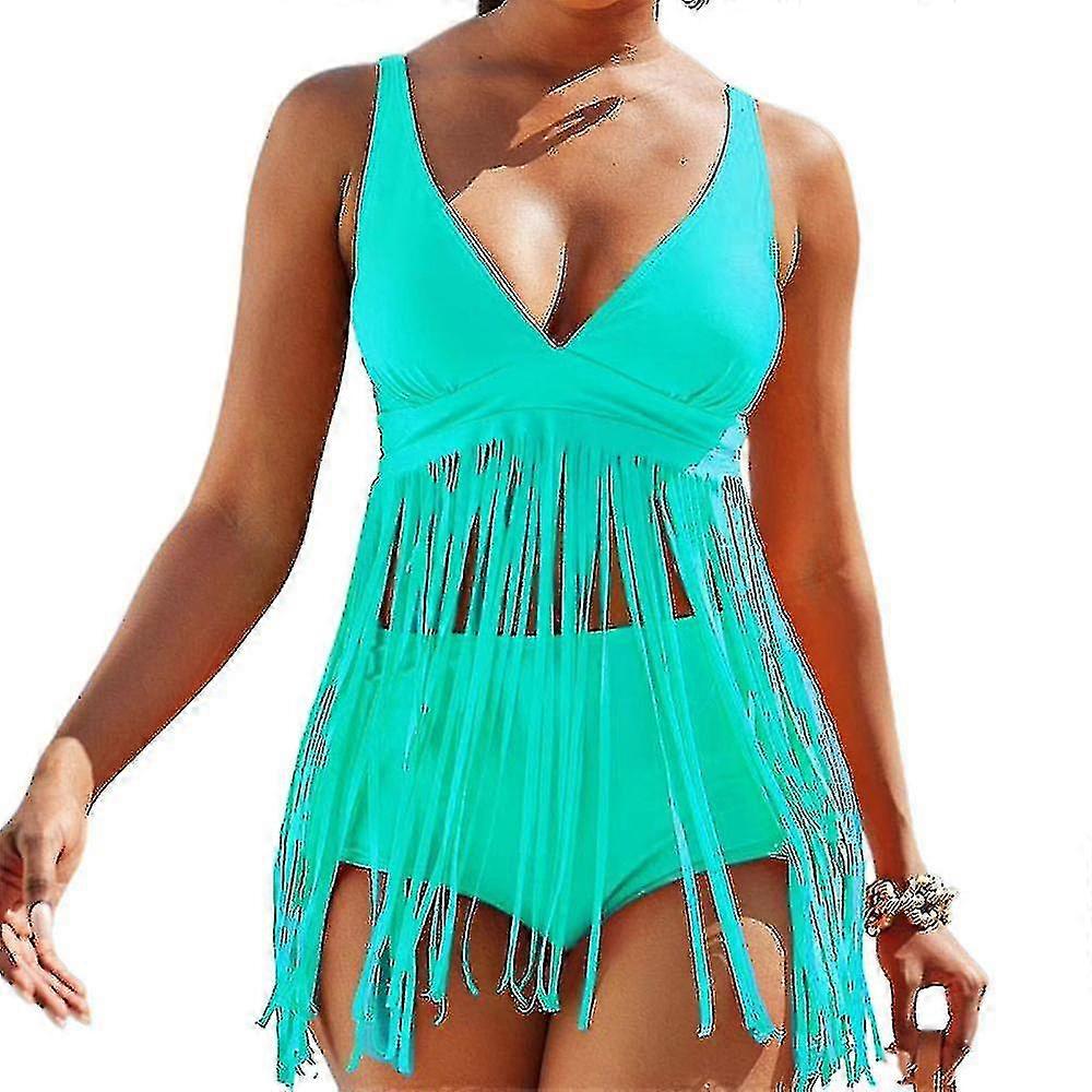 fringe bathing suit top