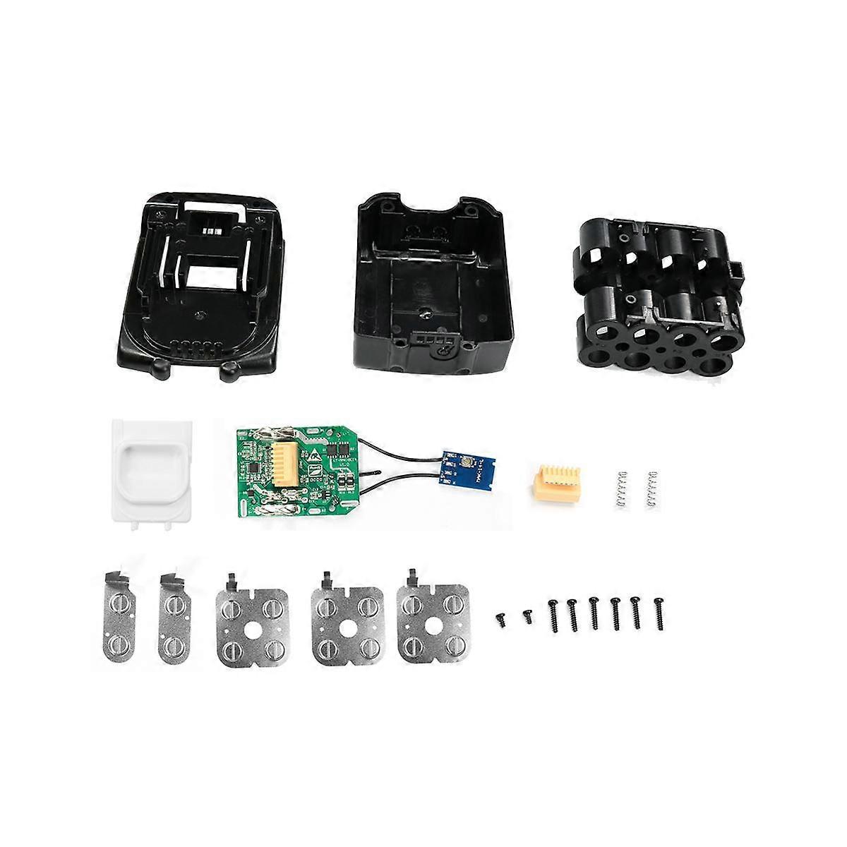 Protective Board+Battery Plastic Case for 14.4V BL1460 Lithium Battery Protection Board Kit