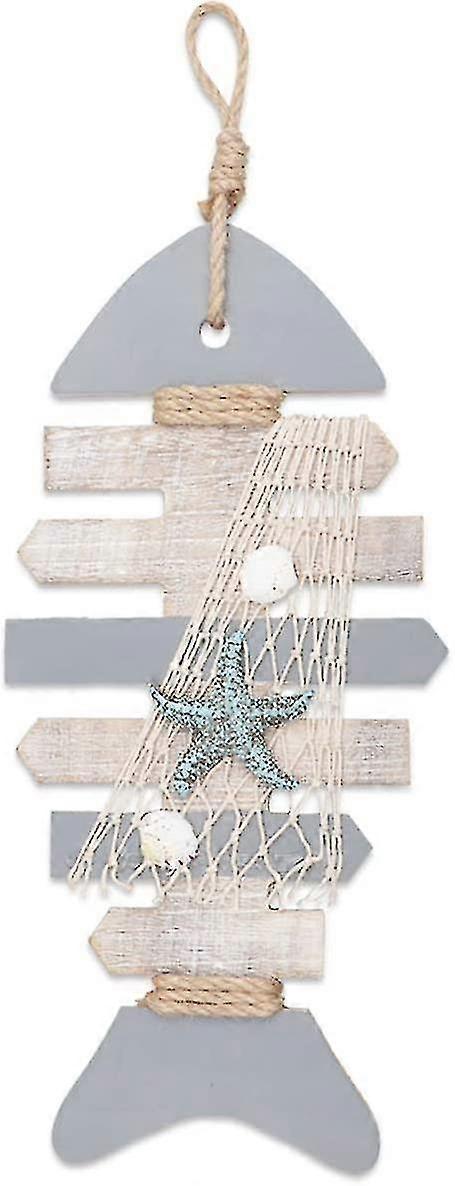 Mediterranean Style Fishbone Decorative Pendant Backdrop