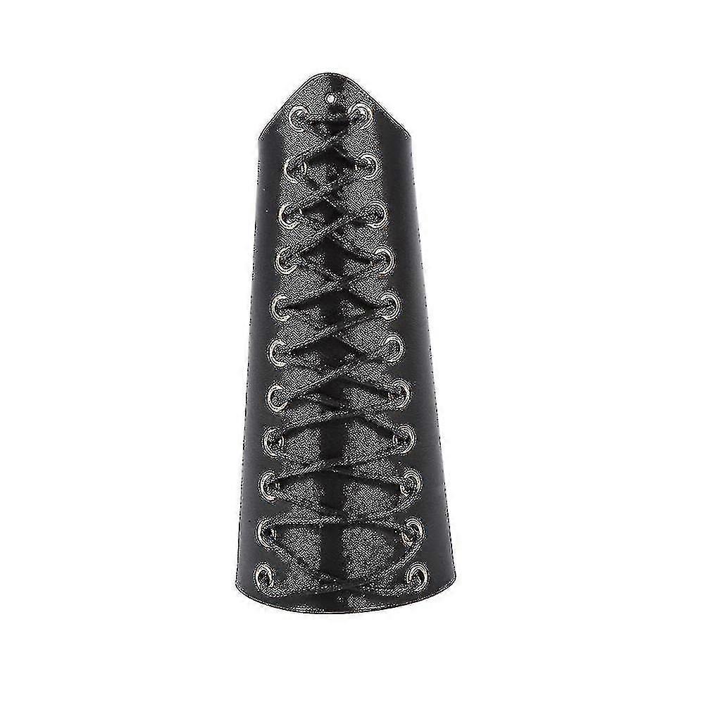 Archery Arm Guard, Unisex Protective Leather Bow Hand Laces Wristband Gear Accessories