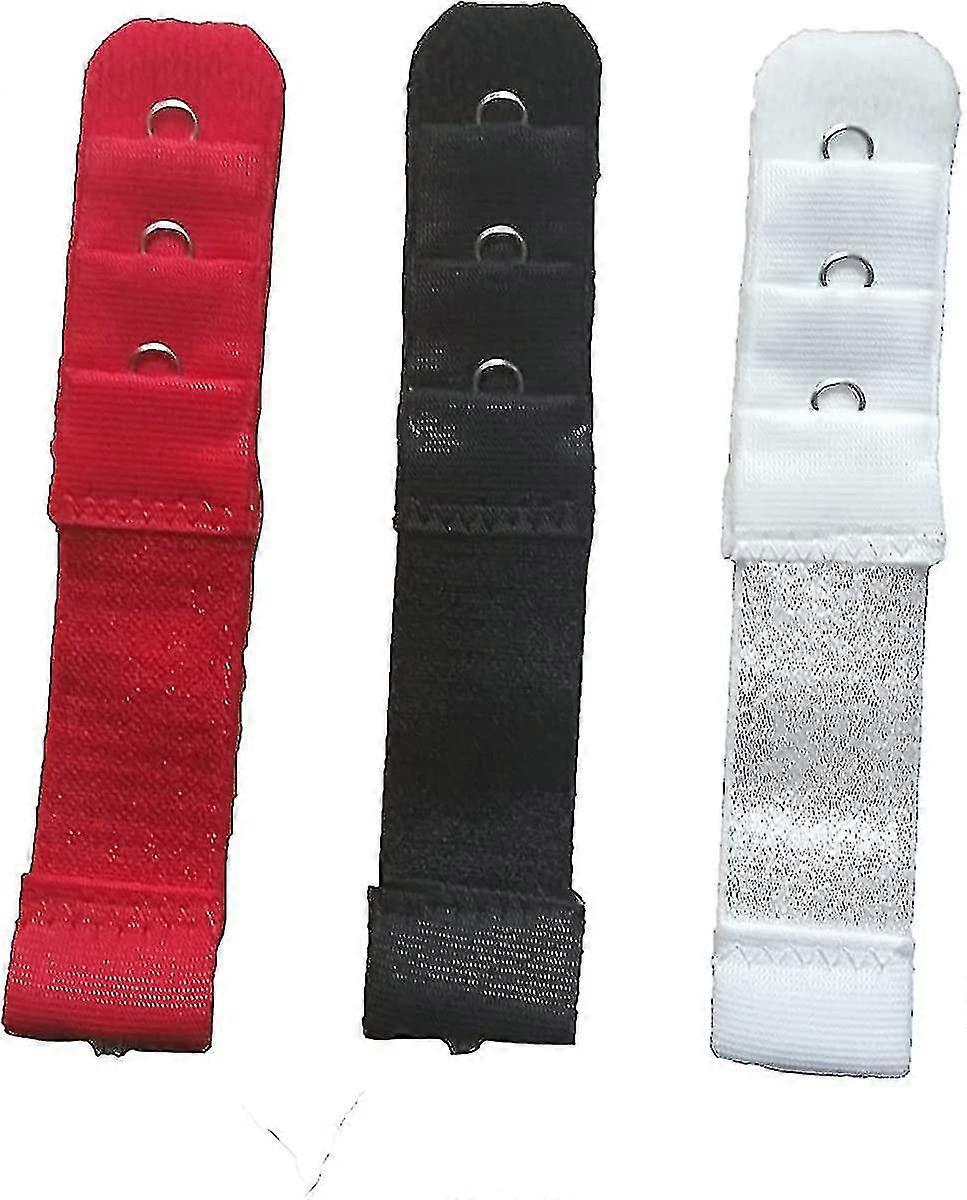 1 Rows 3 Hooks Bra Extender Women Clasp Extension Elastic On Strap Soft Band Extenders Accessories