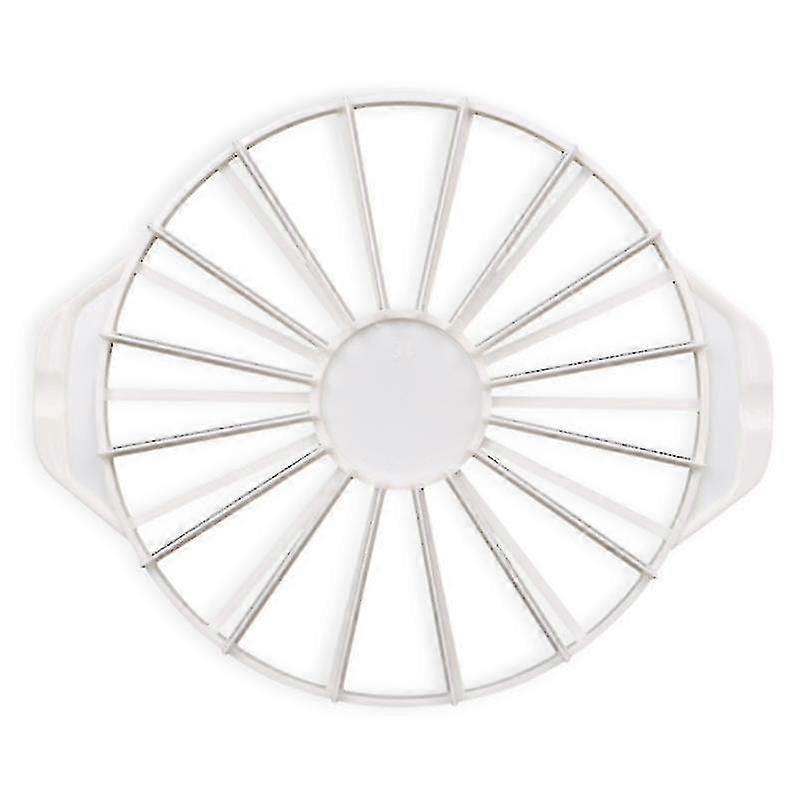 Cake Cooler And Cake Divider, Double Function, Round1pcs-white