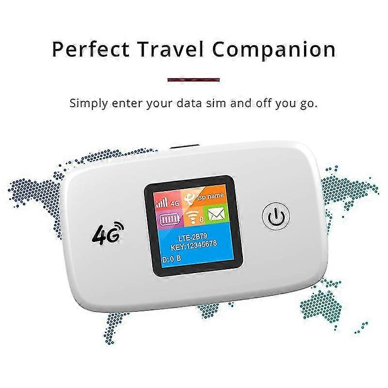 R818 Mobile Wifi Router Portable Plug-in Card 4g Internet Wireless Terminal 2400mah Battery Wifi Ro