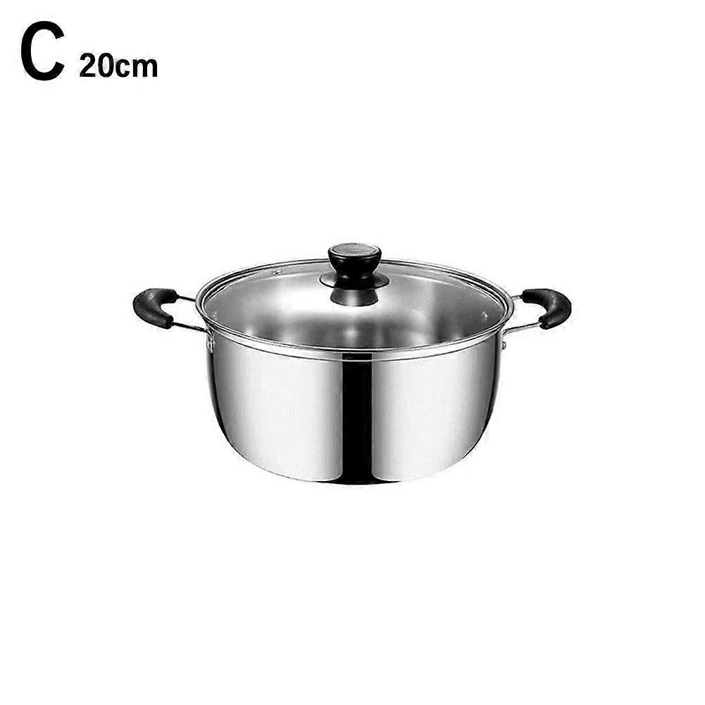 Rustfrit stål suppegryde sæt dampgryde køkkengrej sæt