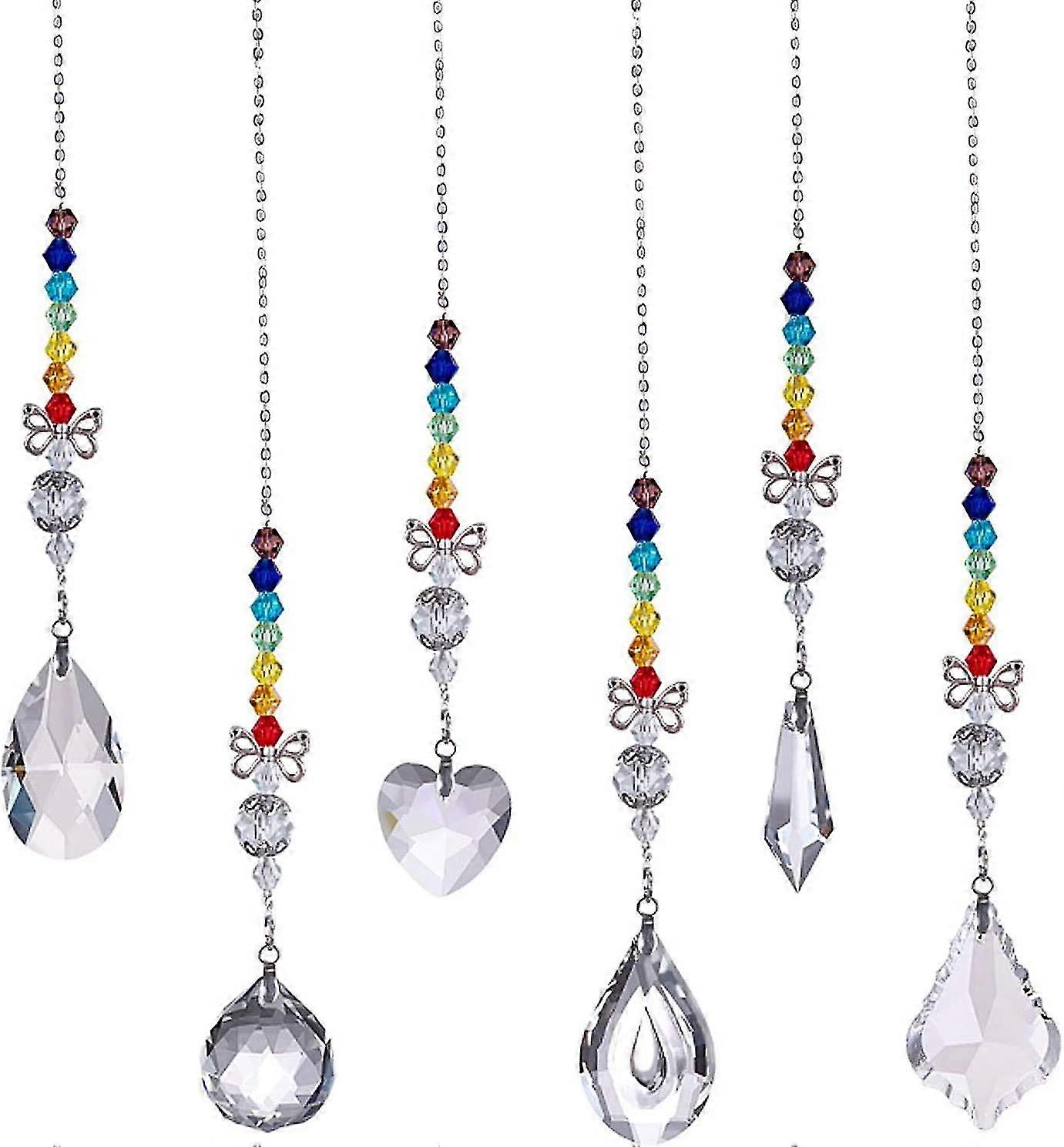 Window Hanging, 6-pack Crystal Sun Catchers
