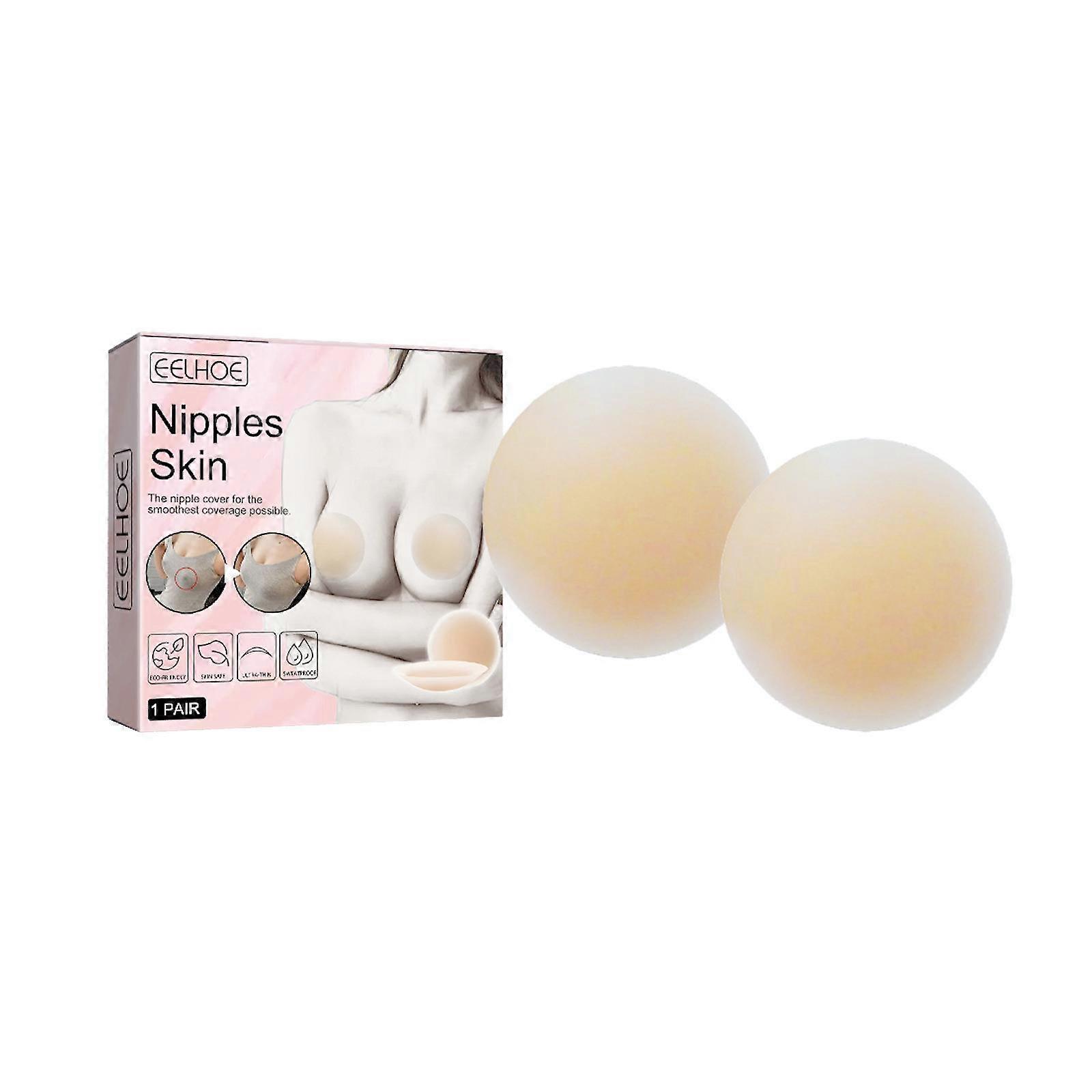 Nippies Nipple Cover - Sticky Adhesive Silicone Nipple Pasties - Reusable P