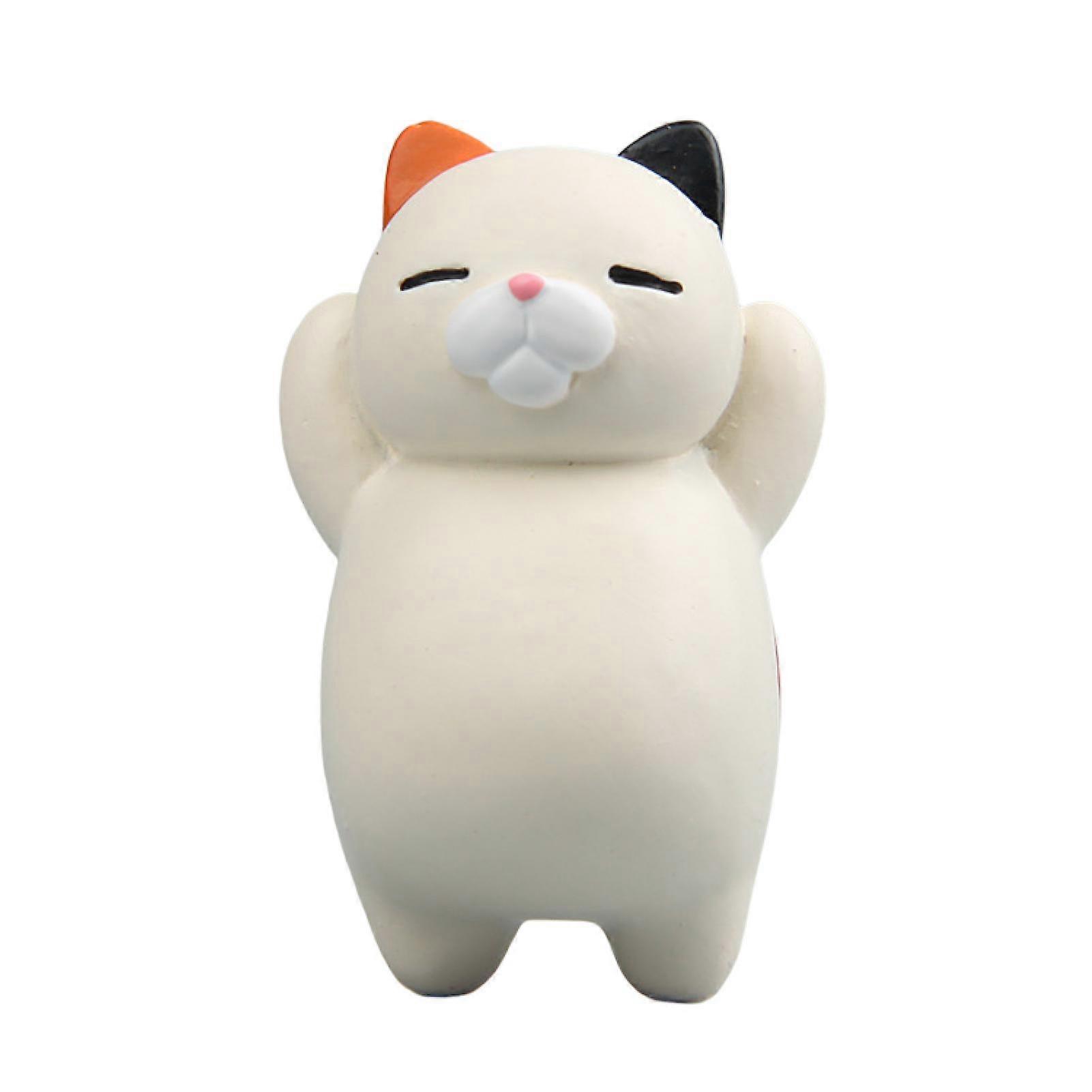Fridge Magnet Various Cute Cartoon Cat Magnetic Resin Craft Decoration 3D Kitten Magnet Refrigerator Phone Case Decor Mini Gift