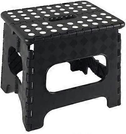Small 9 inch super strong plastic folding step stool