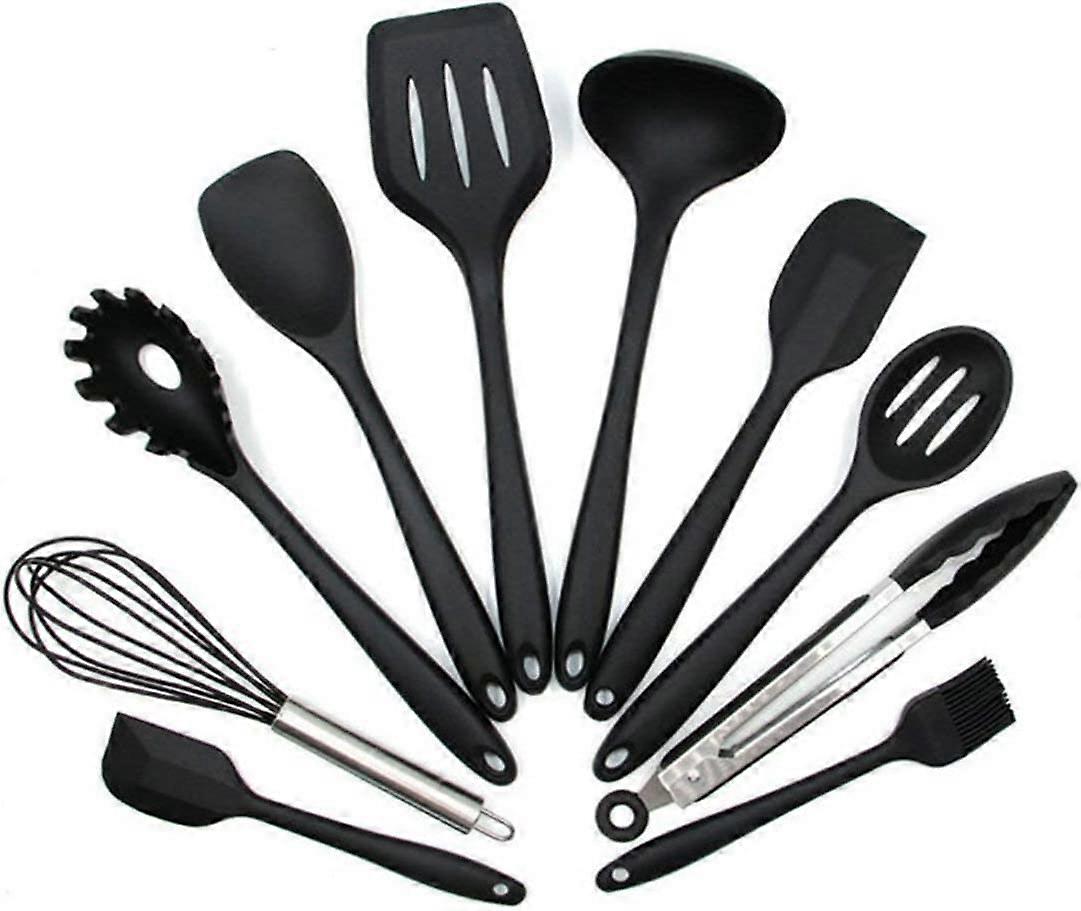 10 Pieces Silicone Kitchen Utensils, Kitchen Kit for Cooking