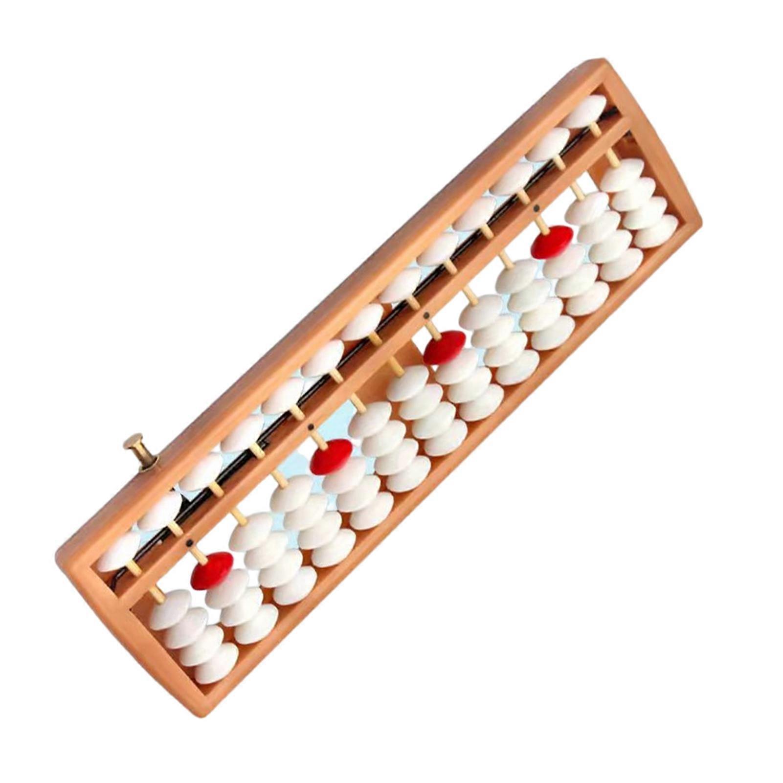 Student Abacus 13-Row 5 Beads Beginner-friendly Abacus Beadwork Kindergarten Calculator Abacus Home Supply KAESI