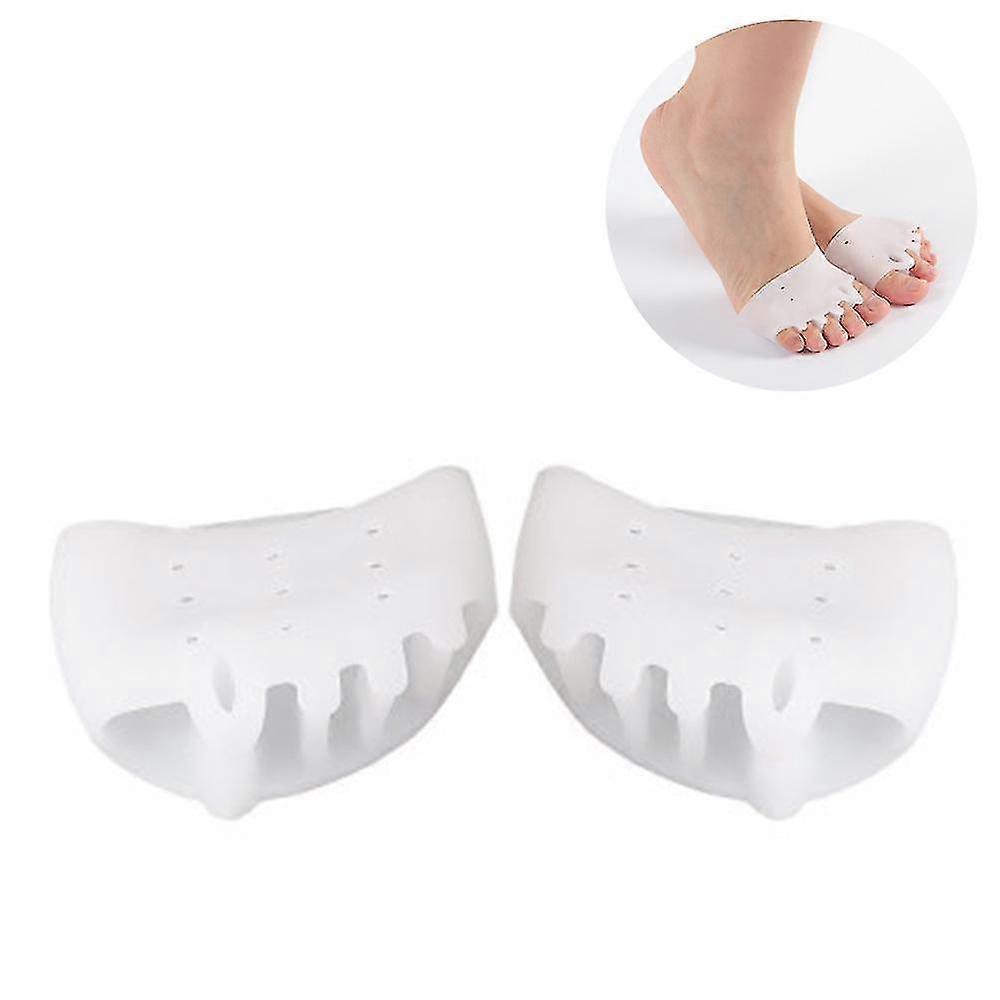 3 Pairs Five-Hole Honeycomb Toe Orthosis Toe Separators & Spacers