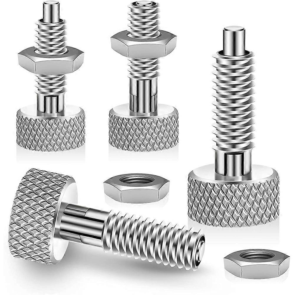 4Pcs Handle Quick Release Pins,Quick Release Lock Pin, Retractable Spring Plunger, M6 Lockout Kit f