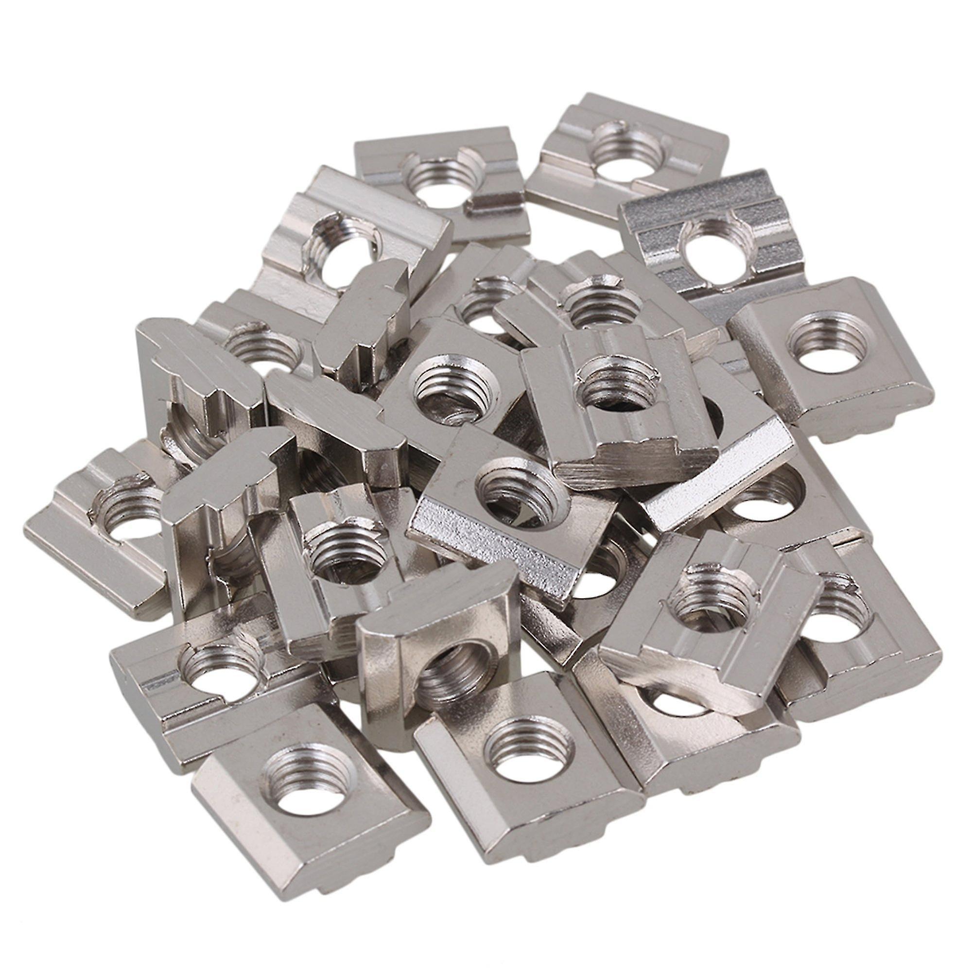 Router Bits 30pcs 30 Series European M8 Thread In T Sliding Nut Block Carbon Steel