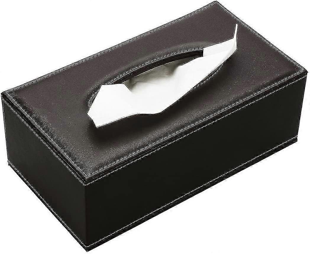 Leather Tissue Box Holder Tissue Dispenser Box