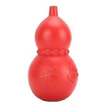 Pet Dog Interactive Puzzle Toy Calabash Shape for Safety Training and Molar Teeth Care