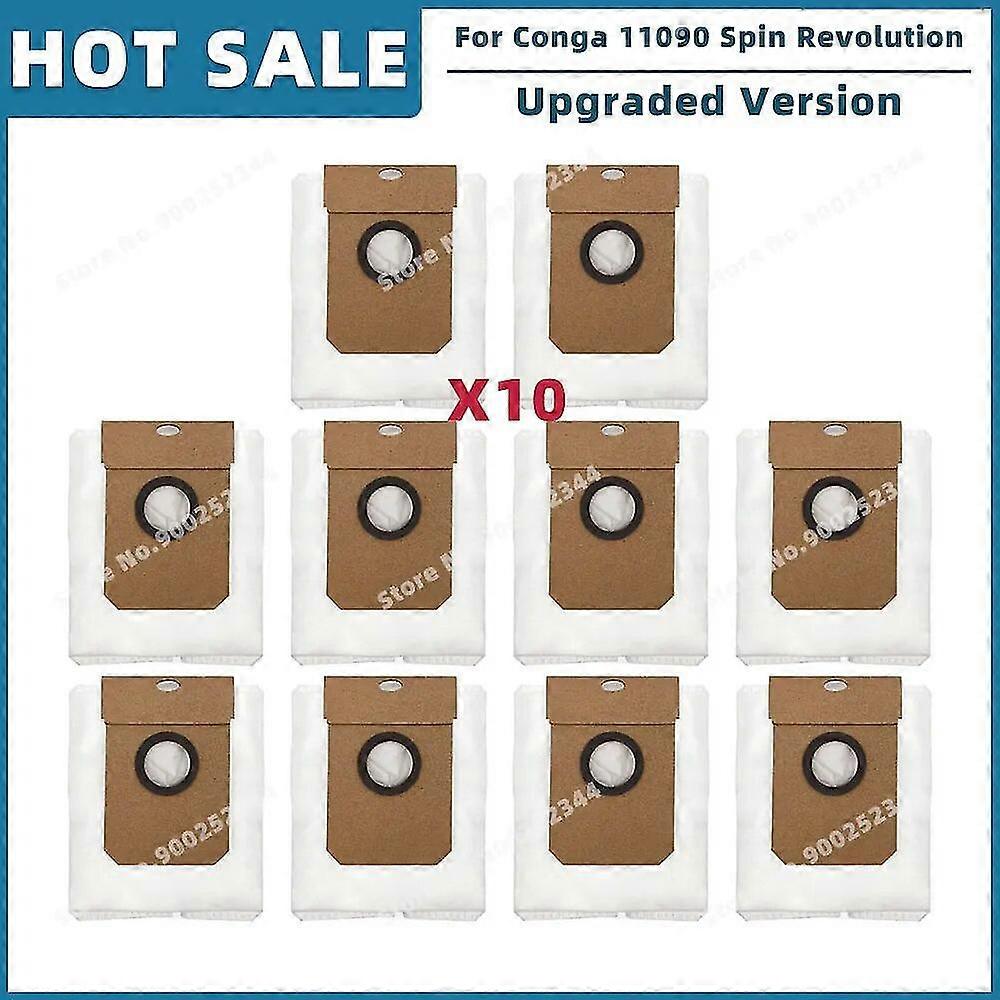 متوافق مع Cecotec Conga 11090 Spin Revolution استبدال قطع الغيار الملحقات الجانبية الرئيسية فرشاة Hepa تصفية ممسحة كيس الغبار