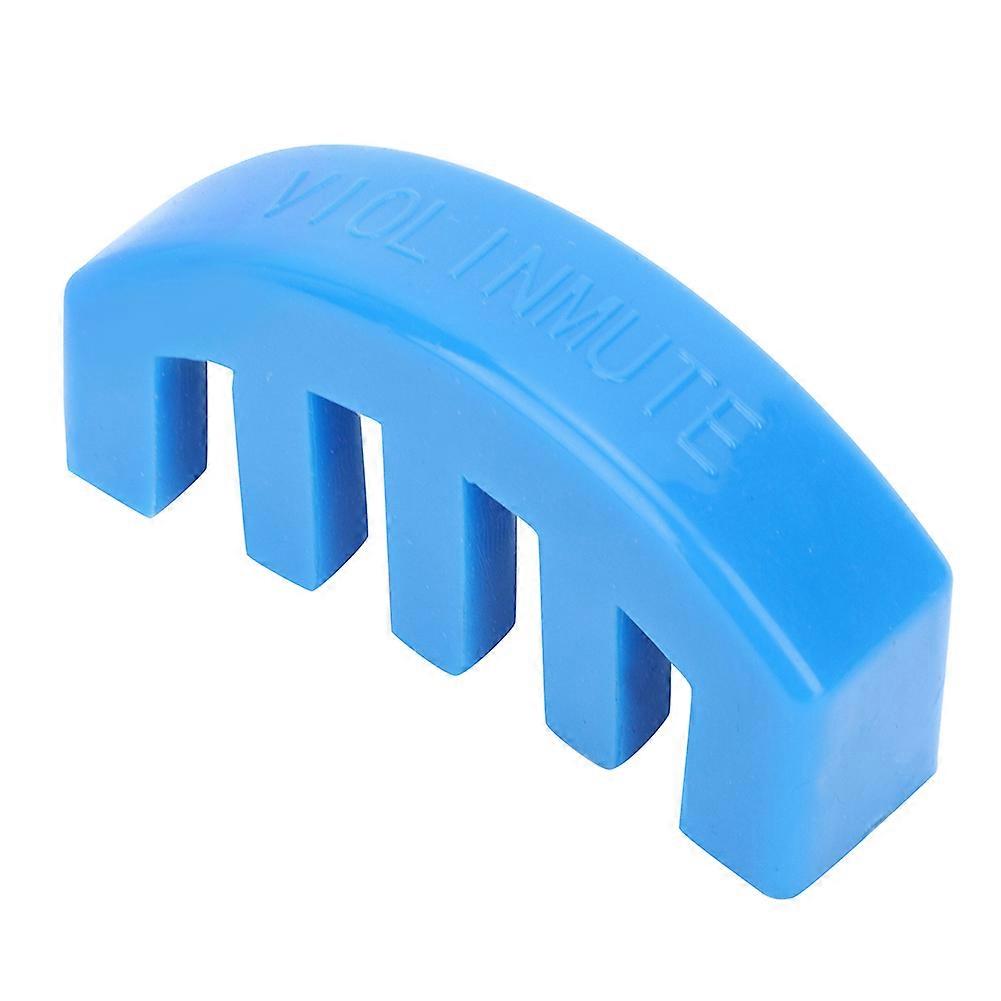 Violin Rubber Mute 48mm Claw Type Instrument Practice Mute Violin Practicing Accessory